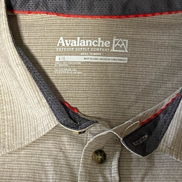 AVALANCHE Tan  polo Size L - Picture 4 of 5